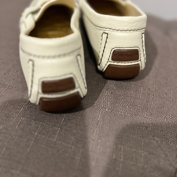 NWOT Louis Vuitton Women's Monte Carlo White Leather Loafers- Size 36.5 - Picture 4 of 5